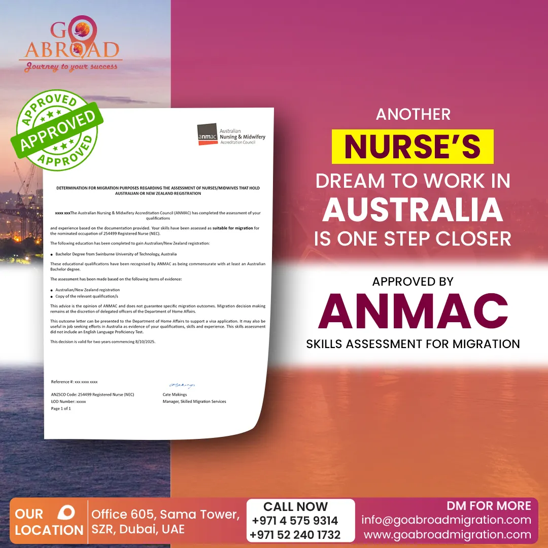 Students reviewing documents after student visa approval